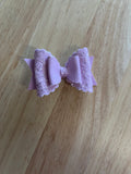 Lilac Love - Frill Me Bow
