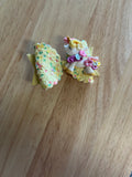 Sunny Confetti Unicorn - Frill Bow (resin)