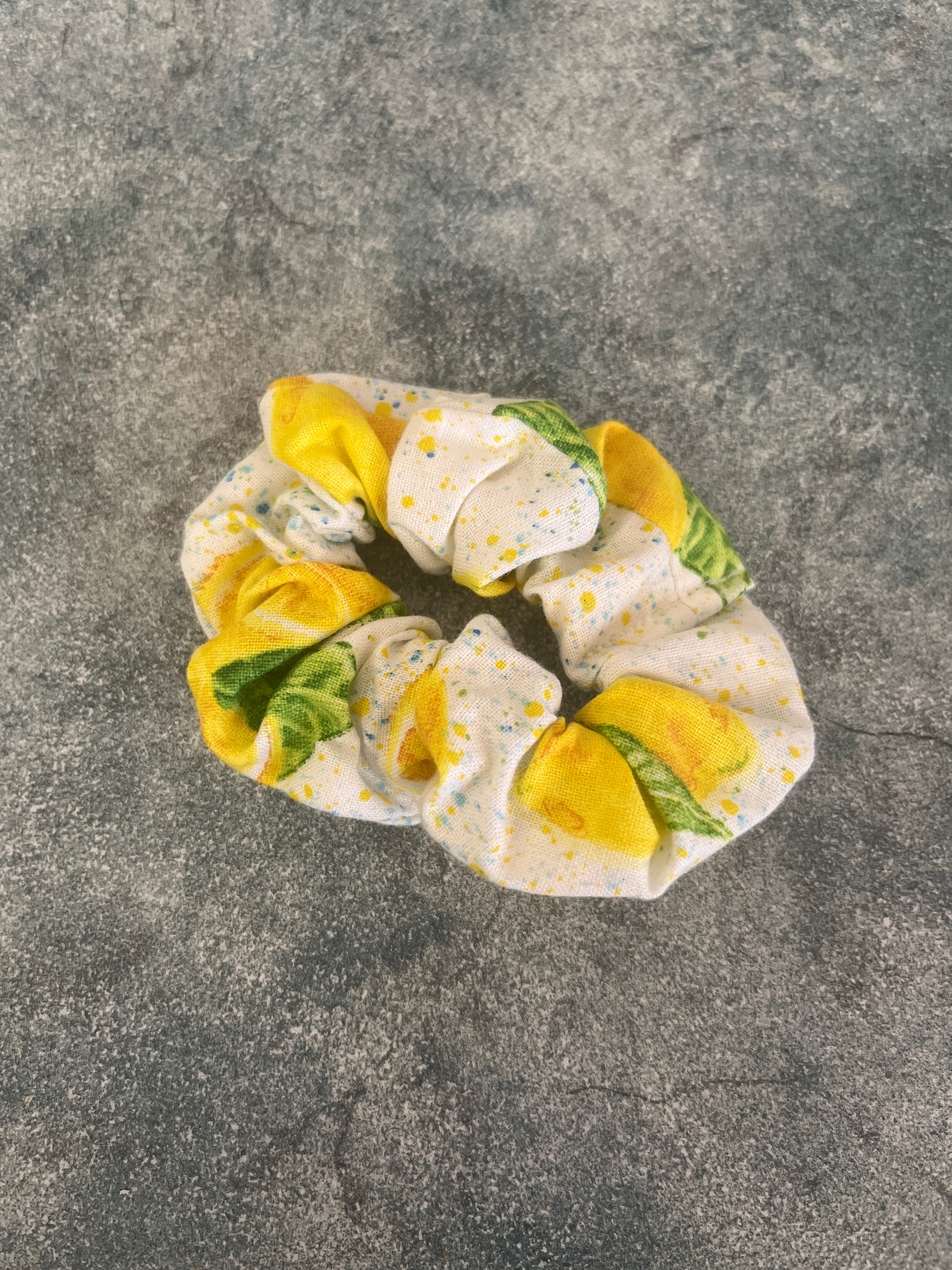 Lemon Splash - Scrunchie