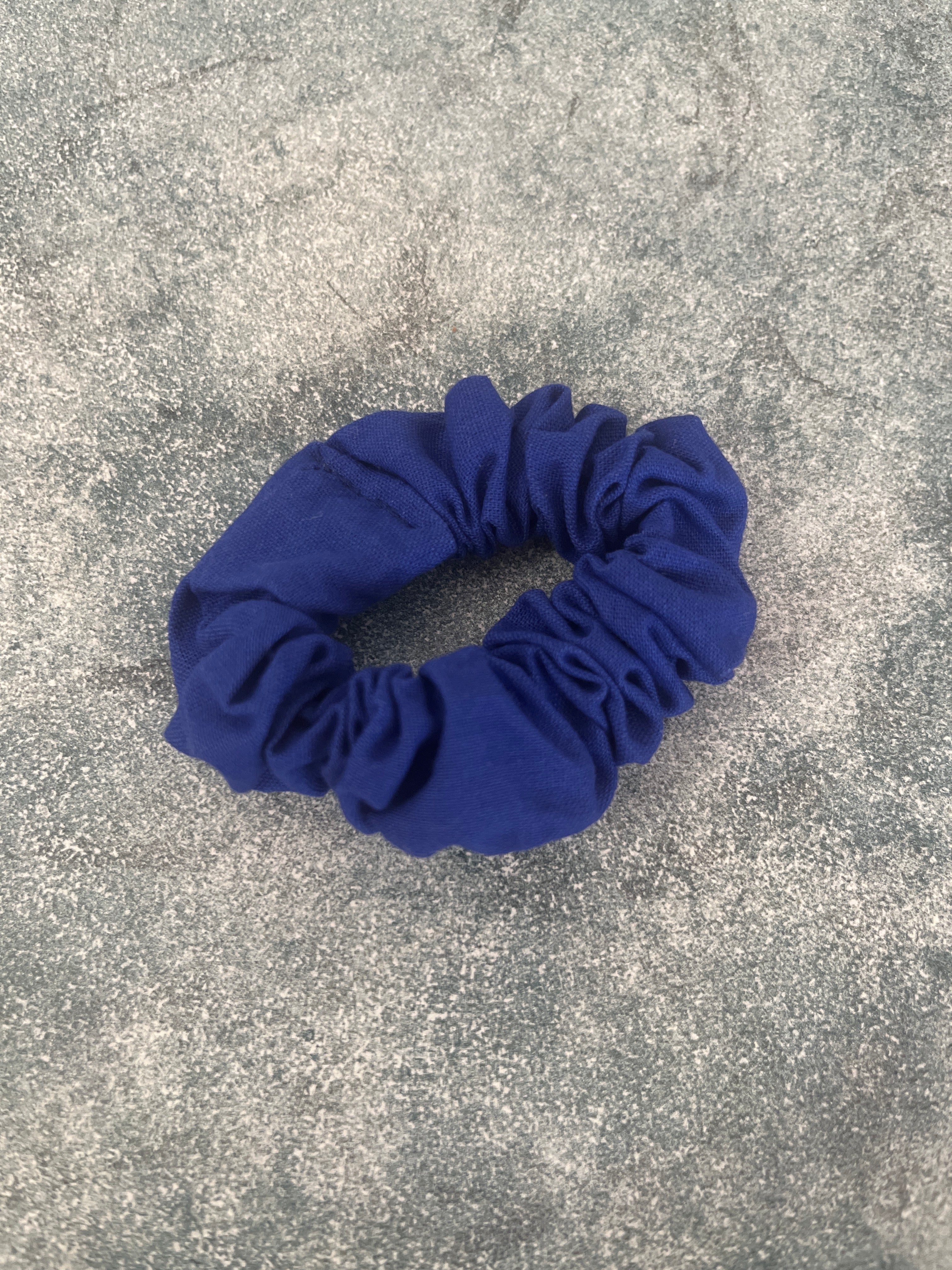 Dark Blue - Scrunchie