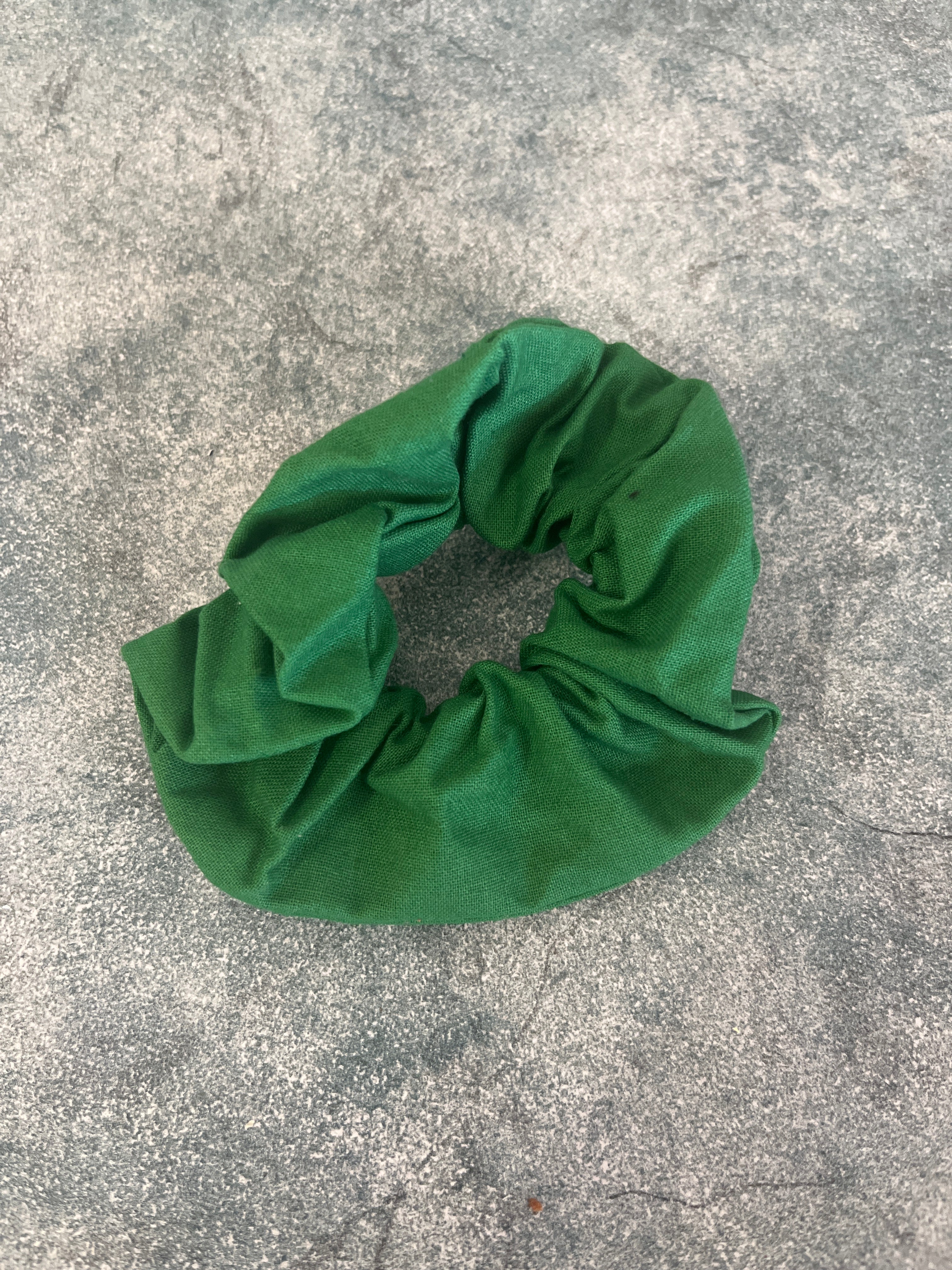 Dark Green - Scrunchie