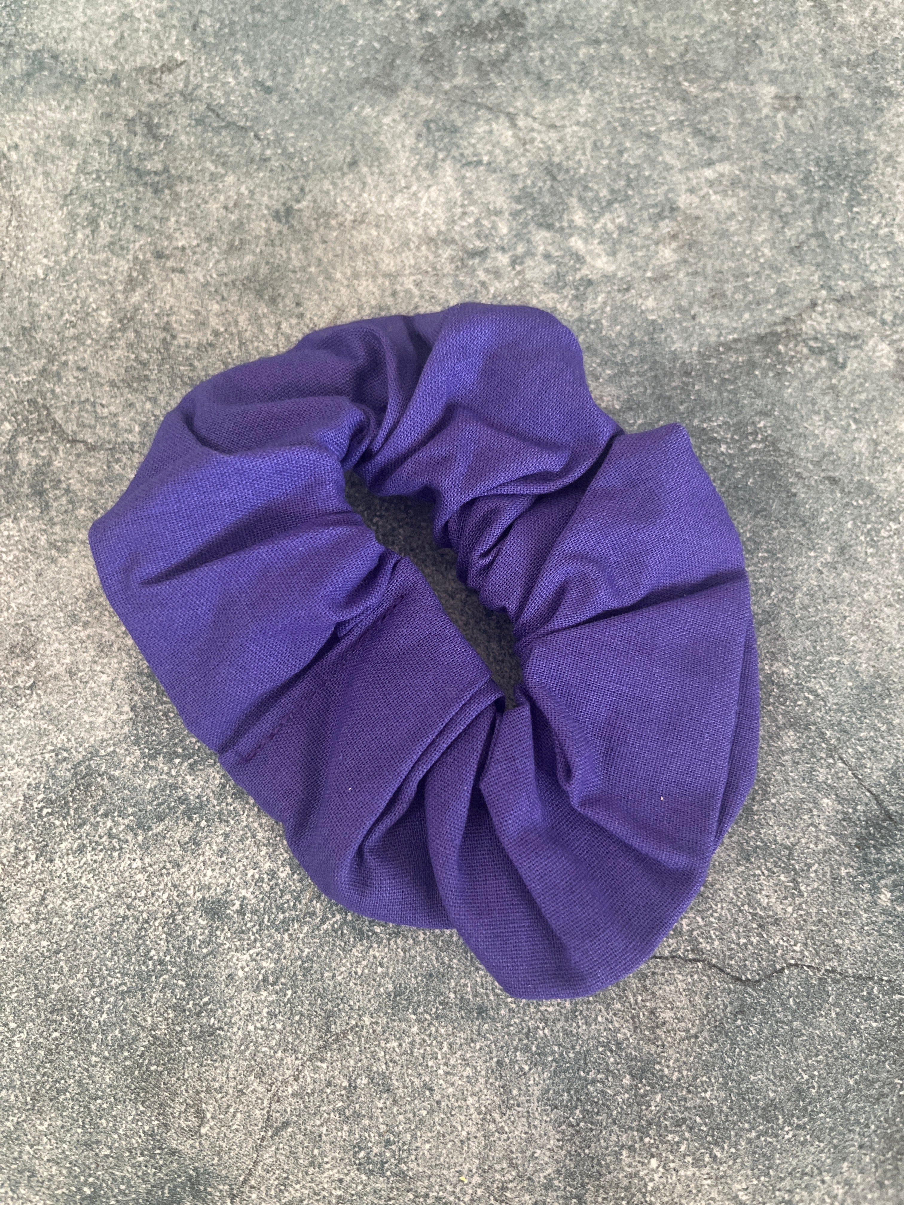 Dark Purple - Scrunchie