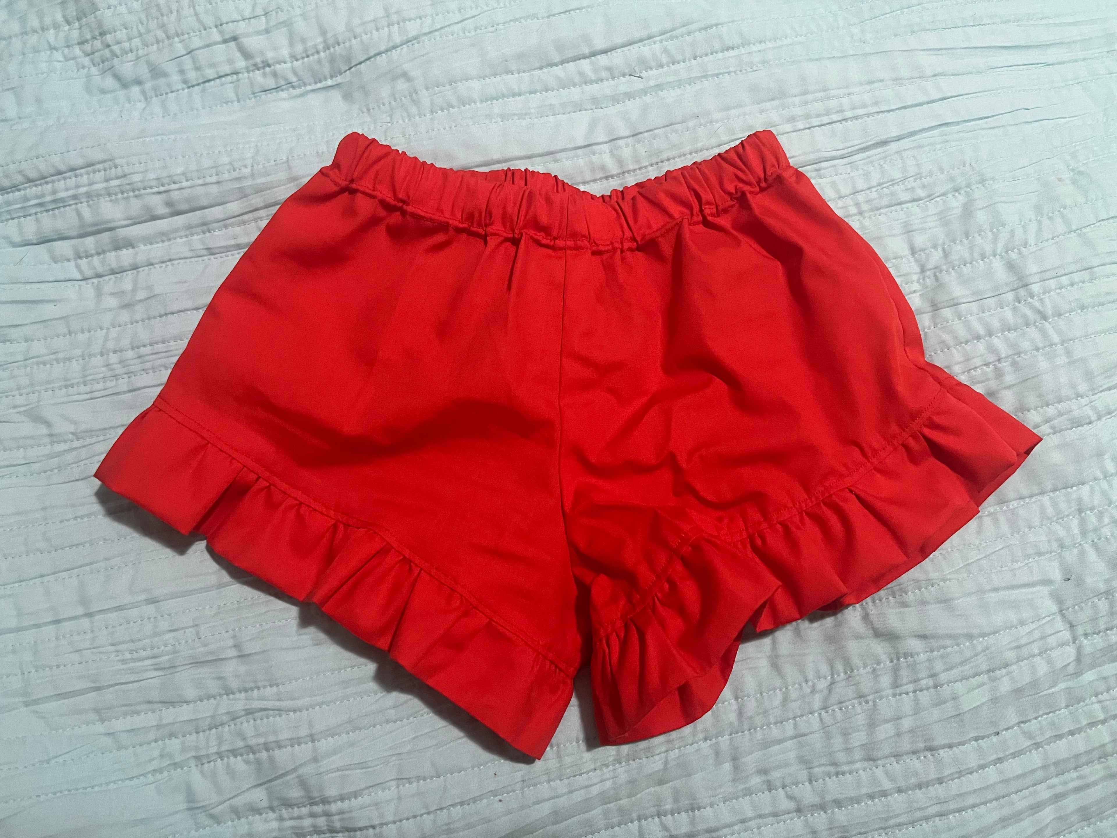Red - Poppy Shorts (size 2)